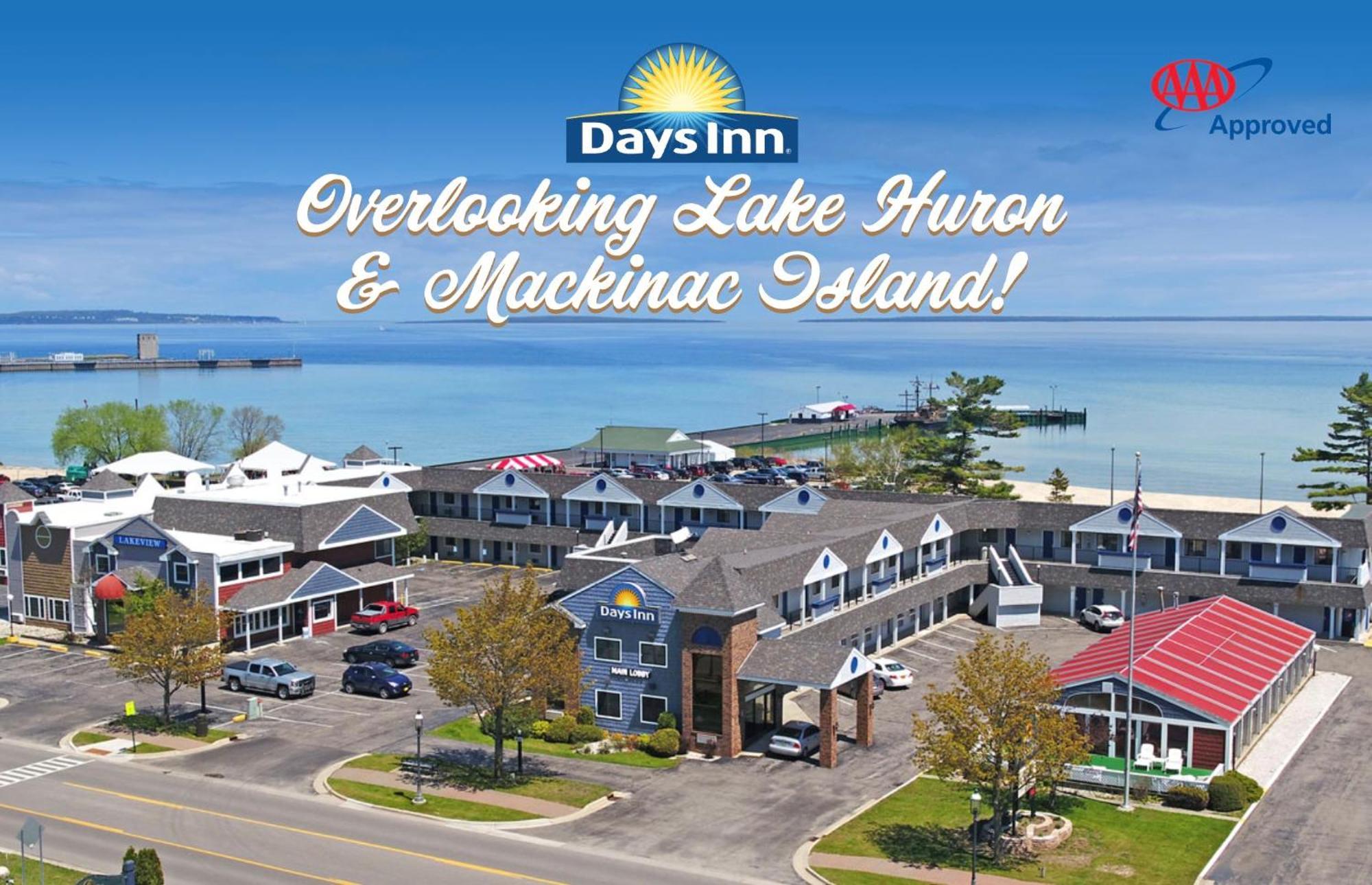 Days Inn By Wyndham Mackinaw City - Lakeview Εξωτερικό φωτογραφία